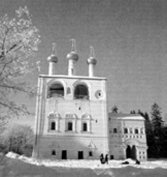 Звонница Борисоглебского монастыря. Нач. 17 в.